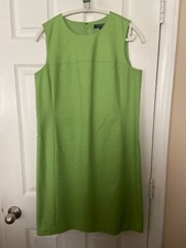 Womans Lauren Ralph Lauren Green Dress -  Size 10