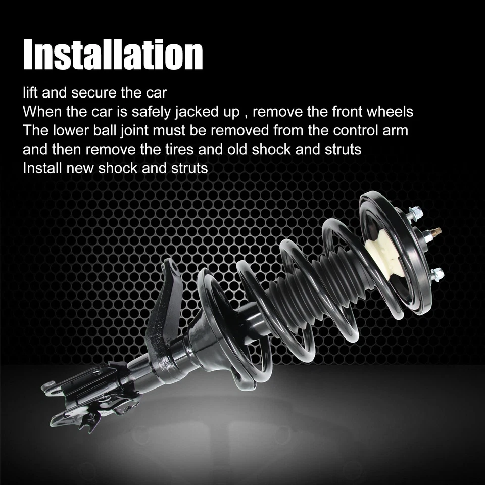 2 amortiguadores delanteros completos para Honda Element 2003-2011 - Imagem 4 de 4