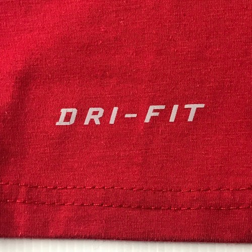 Nike Dri-Fit Red T-Shirt Size Large - Bild 2 von 8