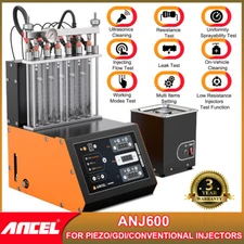 Fuel Injector Tester Cleaner Machine Ultrasonic Injector Cleaning Reverse Flush