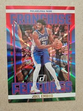 2023-24 Donruss - Franchise Features Holo Red and Green Laser #3 Joel Embiid /75