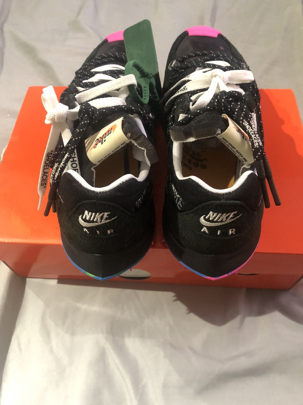 OFF WHITE X NIKE Nike Zoom Terra Kiger 5x Off bianco rosa CD8179 001 taglia 13 5 donna 12 uomo