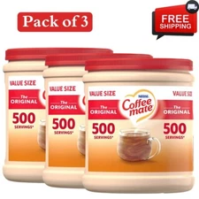 Nestle Coffee mate Original Powdered Coffee Creamer, 35.3 oz (Pack of 3)