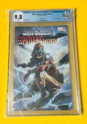 9.8 MILES MORALES SPIDER-MAN #2 * NM+ * SKAN SRISUWAN VARIANT 1ST APP RABBLE