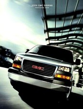 2009 GMC SAVANA VAN?U.S. DEALER SALES BROCHURE?LS LT?NOS