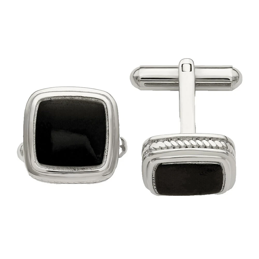 Chisel Stainless Steel Black Jewelry for Men