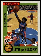 2002-03 Fleer Platinum #2GG Ben Wallace Guts and Glory