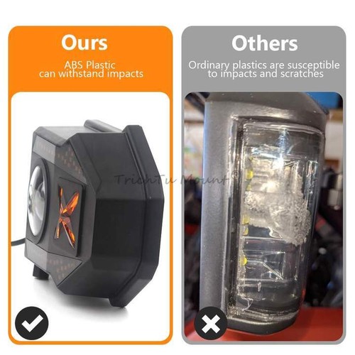 Rearview Side Mirrors w/Amber Turn Signals for Can-Am Maverick X3 1.85" Roll Bar - Bild 6 von 24