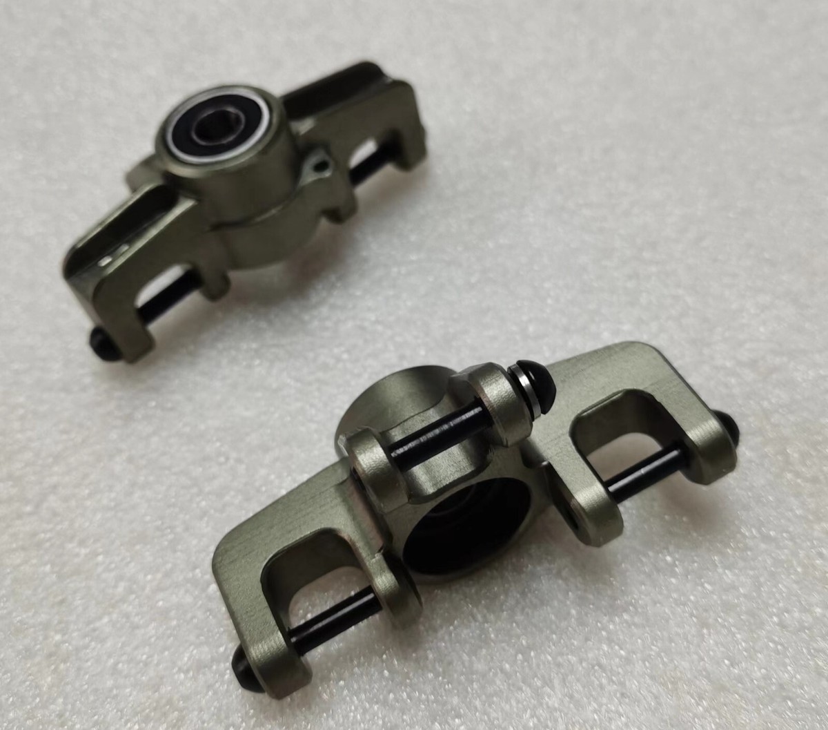 Kit Ammortizzatori E-VIRATRUE 7075 In Alluminio Per Losi Super Rock Rey 1/6 | Coppe Molle Incluse - Nero - Foto 5