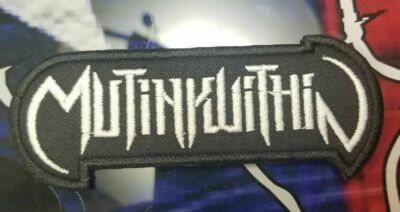 EMBROIDERED MUTINY WITHIN DEATH METAL BAND PATCH (Made To Order)