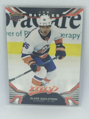 Oliver Wahlstrom Ice Battles 2022-23 Upper Deck MVP Hockey # 142
