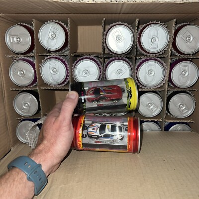 Lot Of 24 Mini Micro RC Soda Can Race Radio Control Racing Series Toy Car NEW