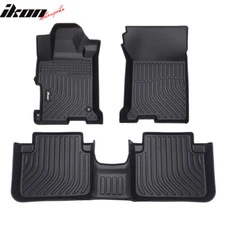 Fits 13-17 Honda Accord All Weather 3D Molded Floor Mats Front Rear Carpets TPE