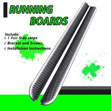 Fits for Jaguar F-PACE 2016-2025 Running Board Side Step Pedals Nerf Bar black