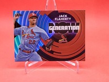 Jack Flaherty 2022 Topps Series 2 #GN-51 Generation Now Blue Parallel Cardinals