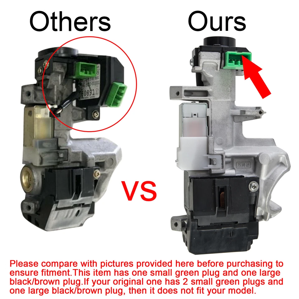 Ignition Lock Cylinder Steering Lock Switch For 2004-2007 Accord Odyssey Element - Image 4 of 4