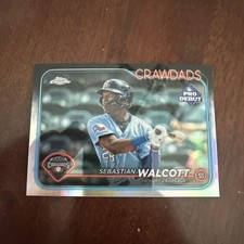 Sebastian Walcott, Texas Rangers, 2024 Topps Pro Debut Chrome PDC-46