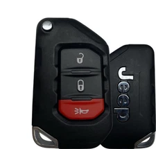 OEM UNLOCKED 2018 - 2025 Jeep Wrangler SMART Remote Flip Key 3B - OHT1130261