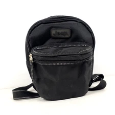 Jeep Adventures Small Black Kids Safety Anti Lose Harness Backpack Bag Leash