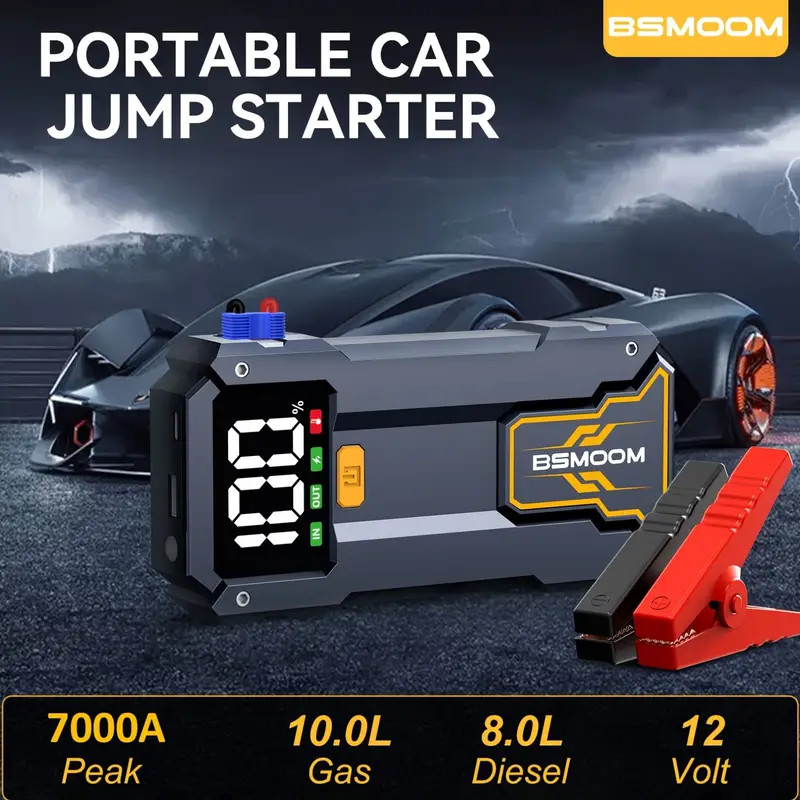 Voltsurge D04 Avviatore Emergenza Per Auto, 7000A Booster - Foto 8