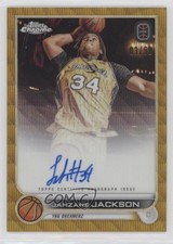 2022-23 Topps Chrome OTE Overtime Elite 3/50 Jahzare Jackson #CA-JJ1 Auto 1pe9
