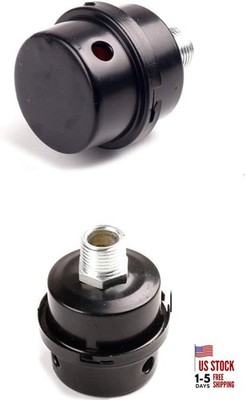 Air Compressor Parts Metal Air Compressor Intake Filter Noise Muffler 1/4