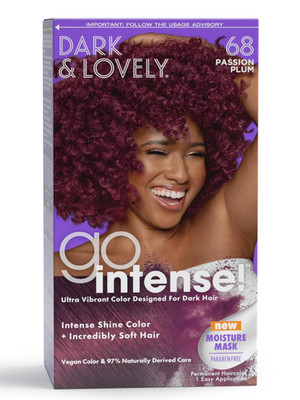 Dark and Lovely Ultra Vibrant Permanent Hair Color Go Intense 68