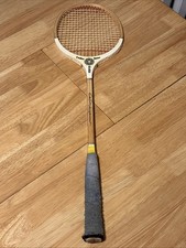 Rare Vintage Cam Nancarrow Tudor Rose Gold Squash Racket **READ DESCRIPTION**