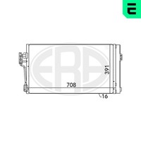 ERA Kondensator Klimaanlage 667064 FüR Mercedes Vito Bus W639 Mixto Viano 109