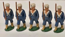 VINTAGE Barclay "Sailor in Blue" 050 Figure Lot / Nice Condition 
