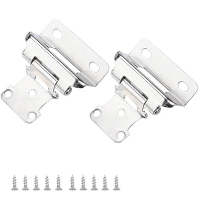 2PC Cupboard Multifunction Desk Cabinet Soft Close Container Hinges Half Overlay