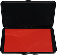 Large Ink Pad for Stamps, 6.14" 3.38" Stamp Pad, Ink Pad for Office