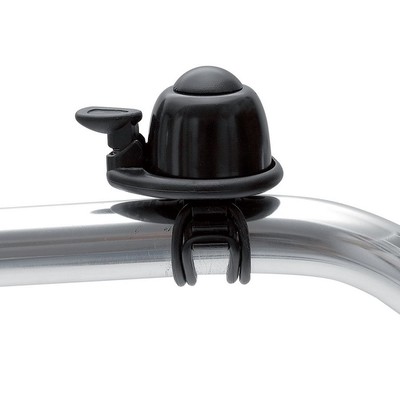 Campanello Per Bici In Metallo Nero GD – Suoneria Classica Per Manubrio - Foto 2