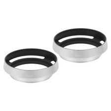 2 pieces 58mm shade, for universal in silver threaded metal