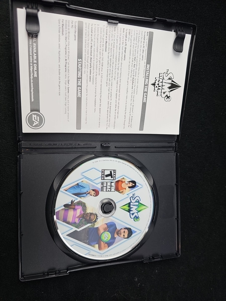The Sims 3 Windows PC Mac W/ Six 6 Expansion Packs, Lot Bundle DVD