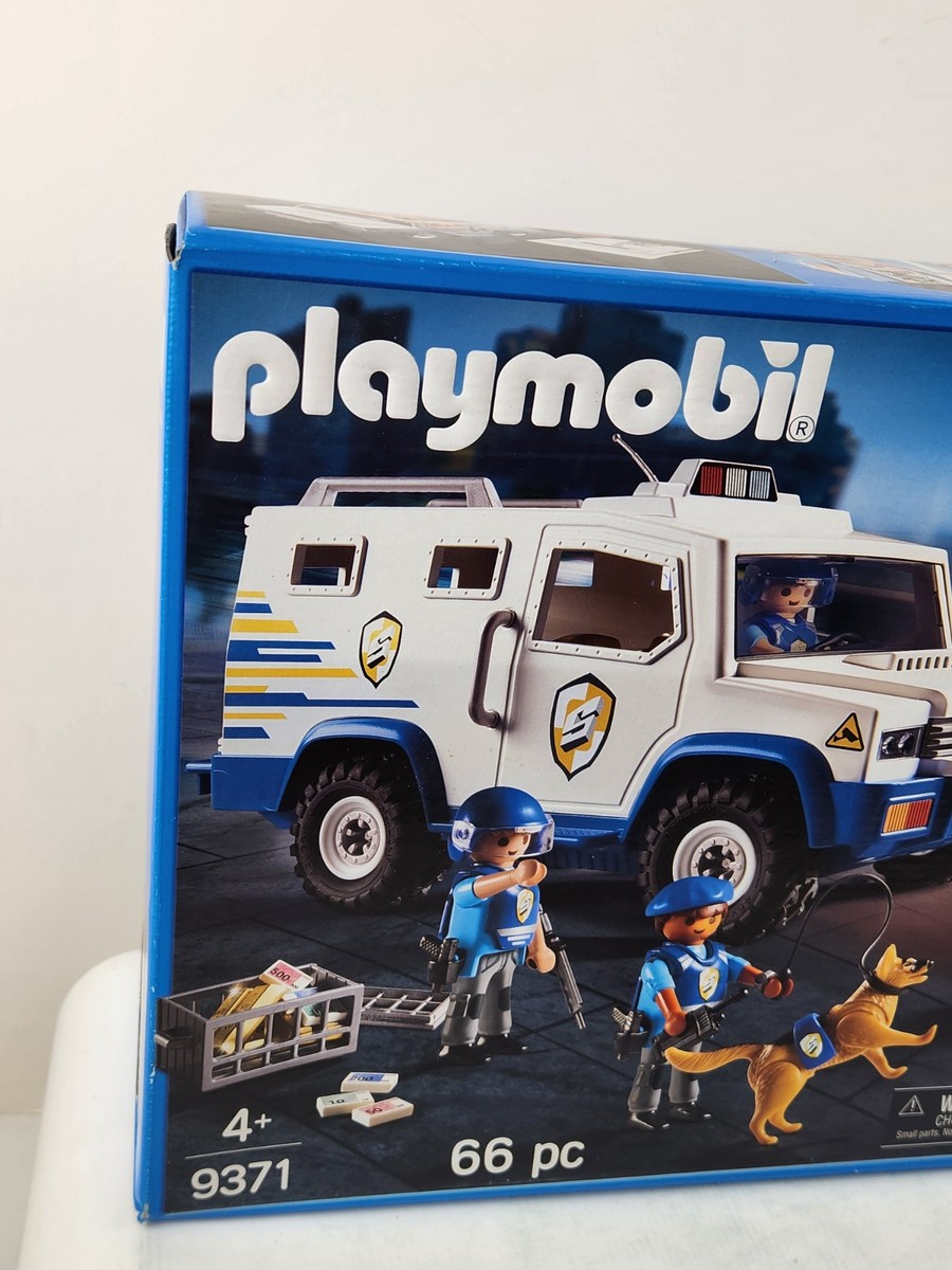 ミリタリー playmobil special Police Money Transporter - Imaginative Play Set by Playmobil