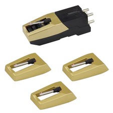 Record Player Needle, Upgraded Record Player Cartridge with Diamond Stylus Repla