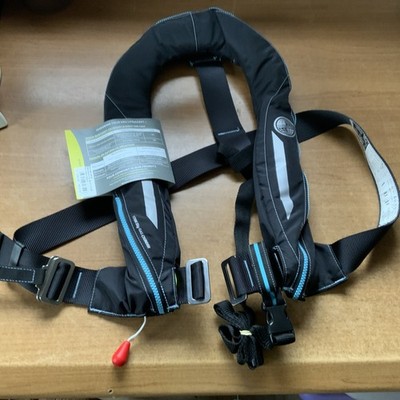 Ocean Safety Kru Sport 170 UM Automatik Schwimmweste mit Gurt blau #2