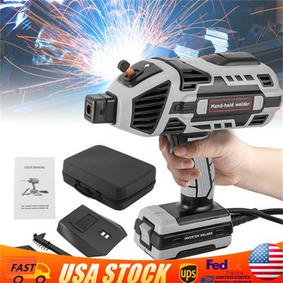 110V Portable Welding Machine Handheld Portable ARC Laser Welder Gun Kit 4600W