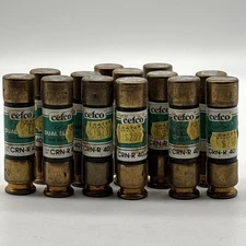 CEFCO, CRN-R-40, DUAL-ELEMENT 40 AMP FUSES LOT OF 13 New,  Untested