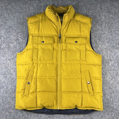 Goodfellow Co Yellow Puffer Vest Men’s Size Large