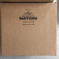 2026 Leaf Baseball Nation 8 Box Factory Sealed Hobby JUMBO CASE