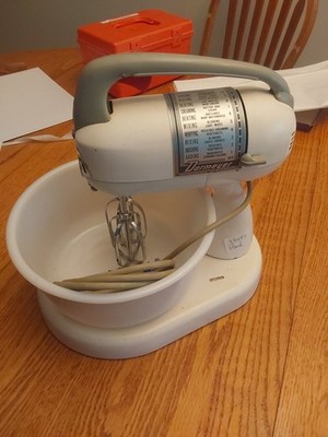 Vintage Dormeyer Food Fixer Stand Mixer & Bowl Model 4201 See Pictures 