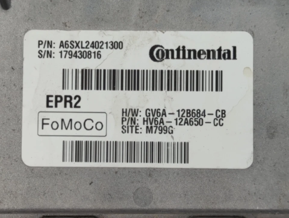 Computadora de motor de autobús de tránsito GMC ECU PCM ECM PCU OEM VBAWT Foto 3 de 4