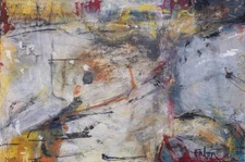 "Failed Attempt"  original art for sale ABSTRACT mixed media Contemorary