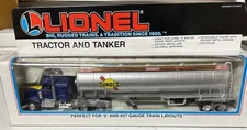 Lionel O Scale Gas Company Fruehauf Tanker Tractor Trailer Item 6-12739