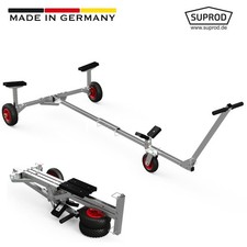 Carrello alaggio pieghevole per piccole imbarcazioni e gommoni PU Ø 200 mm