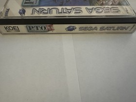 P.T.O. II (Sega Saturn, 1996) CIB Complete W/ Manual - Tested And Working!