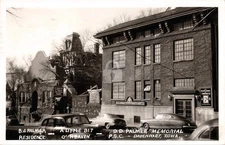 Davenport IA Palmer School Chiropractic Little Bit O' Heaven RPPC Postcard COPY