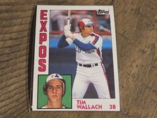 1984 Topps #232 Tim Wallach Montreal Expos Nmmt